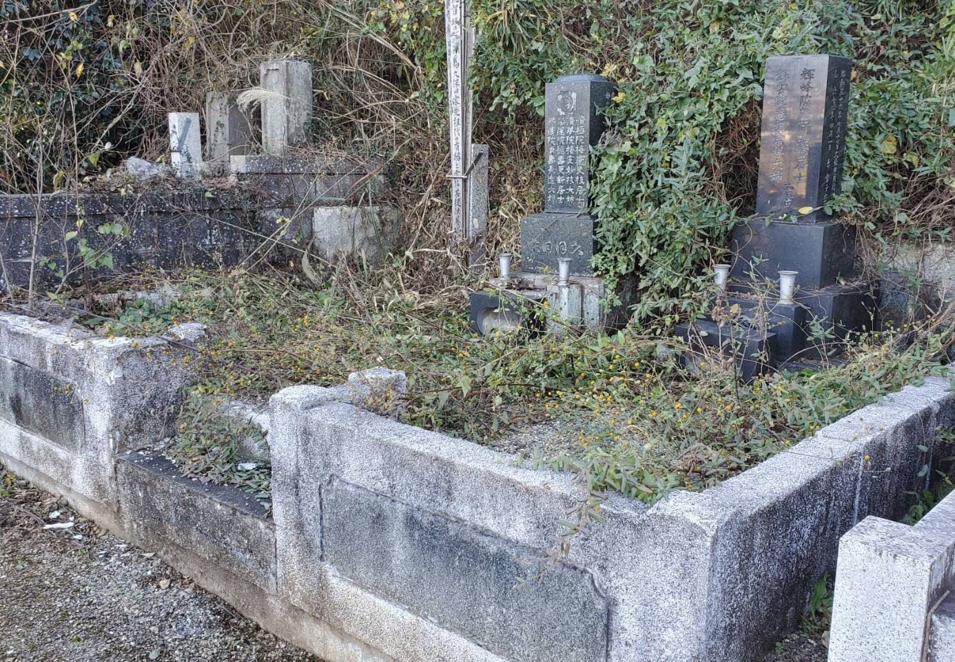 墓じまい前